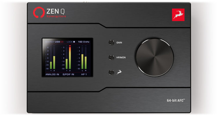 Zen Q USB-C es el nuevo interface compacto 14x10 de Antelope Audio con procesamiento a bordo DSP
