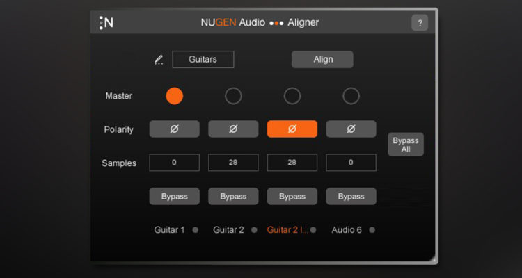 Descarga la herramienta de fase Nugen Audio Aligner, y llévate un vale de 85€ para más plugins