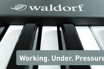 Waldorf Music anticipa novedades en sintetizadores con teclado: "Trabajando. Bajo. Presión"