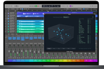 Logic Pro, MainStage y GarageBand actualizados: Seguimiento de cabeza de audio espacial con AirPods, optimización Mac Studio, y más
