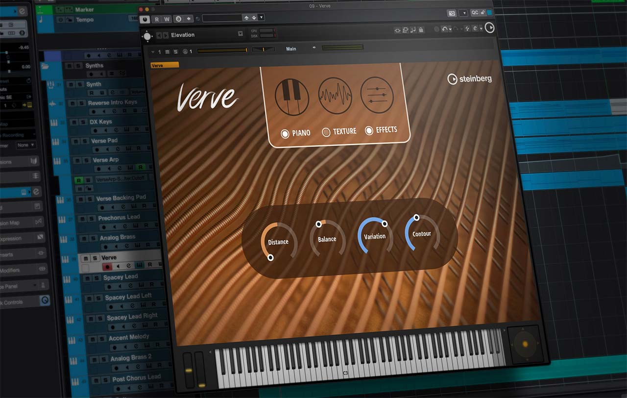 Piano virtual Steinberg Verve