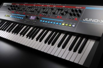 Roland Juno-X es un sintetizador con opciones de vanguardia en un diseño clásico de los años 80