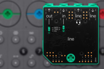 Line Module ZM-4 añade a OP-Z varias E/S de audio & MIDI y sincro para modulares o Pocket Operators