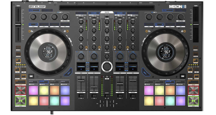 Mixon 8 Pro es el nuevo controlador DJ híbrido de Reloop para Serato y Algoriddim djay Pro AI