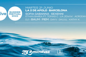 microFusa Summer Festival 2022 | mFLive: Barcelona, 21 de Junio -¡entrada gratis!