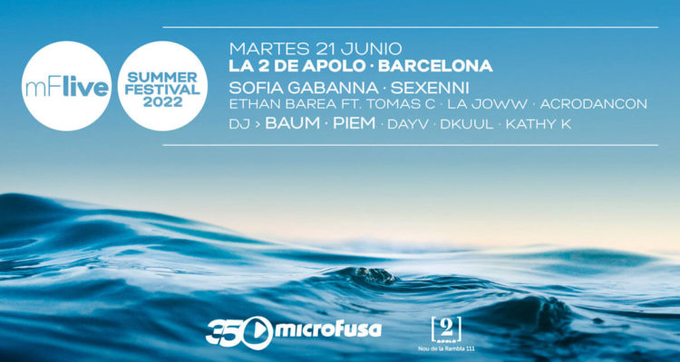 microFusa Summer Festival 2022 | mFLive: Barcelona, 21 de Junio -¡entrada gratis!