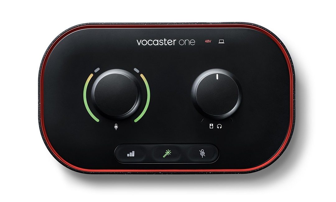 Interface dedicado para podcasting, Focusrite Vocaster One