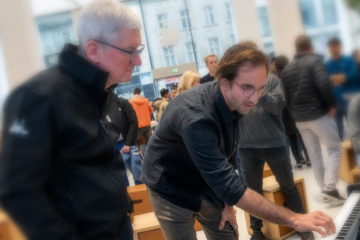 Jonas Gössling de flowkey enseñó su app de piano al CEO de Apple Tim Cook, y esto es lo que pasó