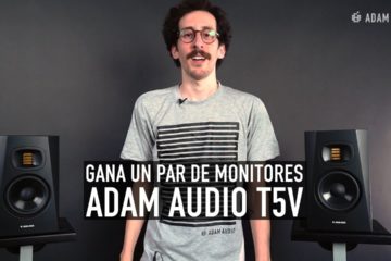 ADAM Audio lanza su YouTube español a lo grande: ¡Gana unos monitores T5V de la forma más fácil!