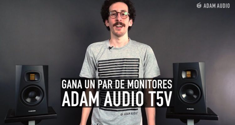 ADAM Audio lanza su YouTube español a lo grande: ¡Gana unos monitores T5V de la forma más fácil!