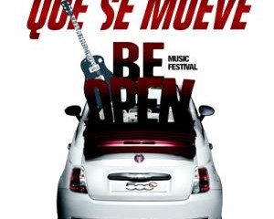 Be Open Festival, concierto gratis de Fiat 500C