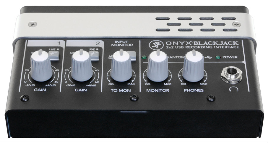 Interface USB para grabación de audio Mackie ONYX BlackJack