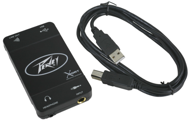 Interface USB para grabación de audio Peavey Xport