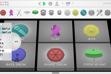 AirBeats es la primera aplicación musical para el controlador gestual Leap Motion, y te permite tocar baterías en el aire