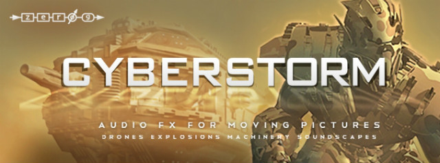 Zero-G Cyberstorm, nueva librería de sonidos inspirada en batallas robóticas de Ciencia-Ficción