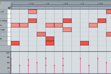 Usa el editor específico de beats de tu secuenciador para crear tus ritmos