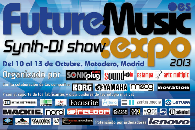 FutureMusic :Expo, espacio de tecnología musical en la feria de arte múltiple Estampa, del 10 al 13 de Octubre en Matadero-Madrid