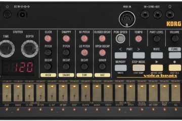 Korg Volca Beats es una diminuta caja de ritmos, pero su tamaño no le impide tener un poderoso sonido analógico y grandes posibilidades para crear beats