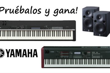 Prueba los nuevos sintes Yamaha MOXF y los pianos CP Stage, escribe tu valoración... ¡y podrás ganar unos monitores MSP5 Studio!