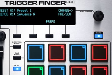 M-Audio Trigger Finger Pro recoge el testigo de su hermano de hace diez años, para elevarse hasta el cielo del control