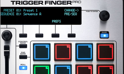 M-Audio Trigger Finger Pro recoge el testigo de su hermano de hace diez años, para elevarse hasta el cielo del control