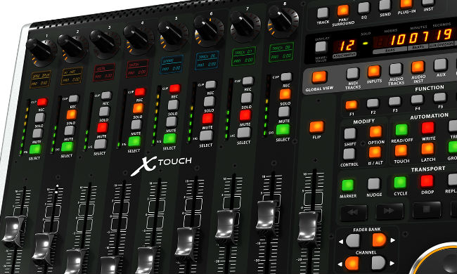 Controladores Behringer X-Touch: funcionalidades interesantes, gran flexibilidad de control, buen precio y bello diseño... ¿algo más?