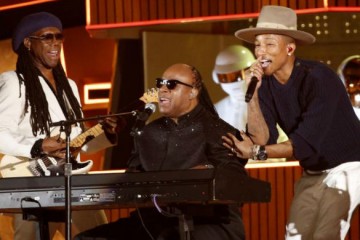Stevie Wonder se sumó a Daft Punk, Nile Rodgers y Pharrell Williams para plasmar un Get Lucky épico