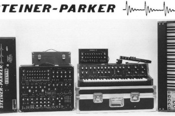 El catálogo de Steiner-Parker a finales de los años 70, incluido el sinte Synthacon