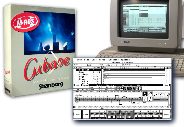 1990: Steinberg Cubase para Atari ST