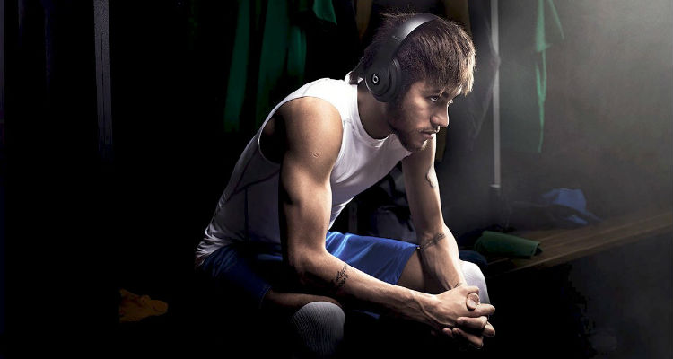 Beats Audio, fuente de fortaleza personal para Neymar