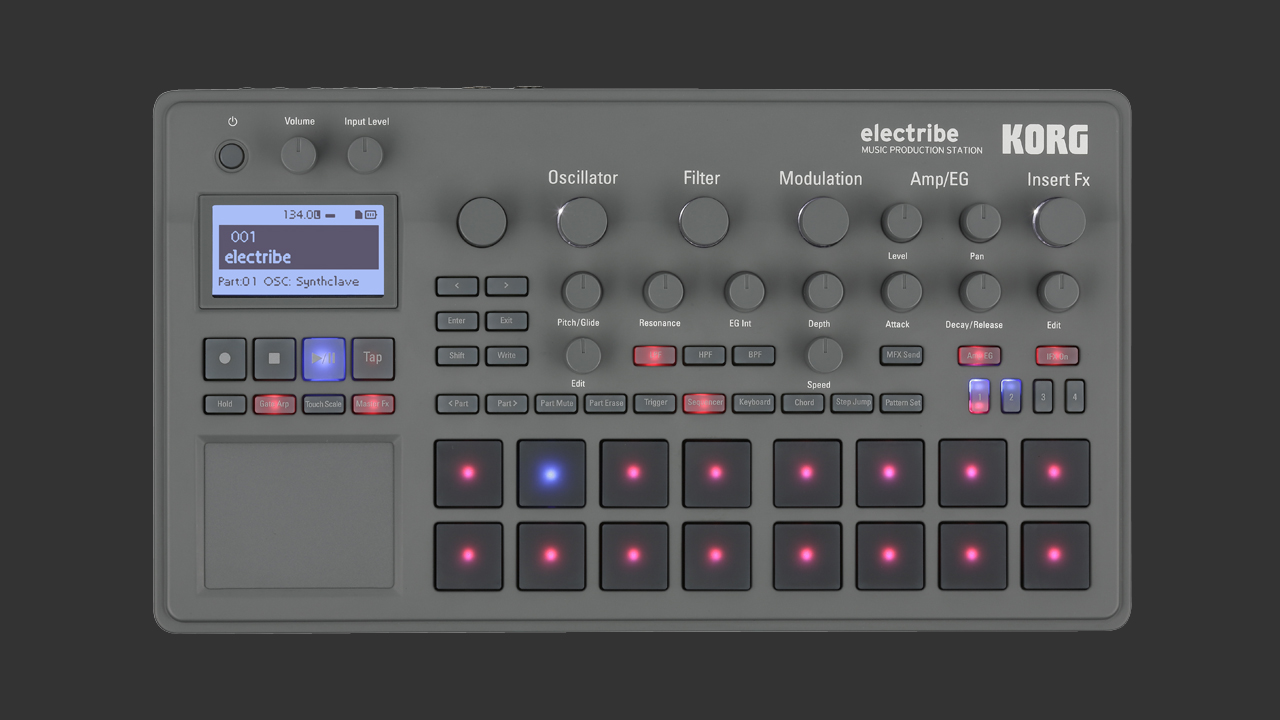 El modelo renovado de Korg electribe