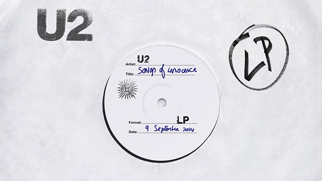 Un nuevo álbum White Label de U2, Songs Of Inocence, gratis para los usuarios de iTunes