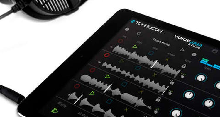 TC-Helicon Voice Jam Studio: graba y procesa tus voces con Apple iPad