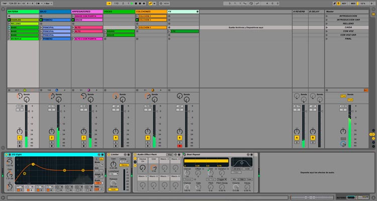 Toca en directo con Ableton Live