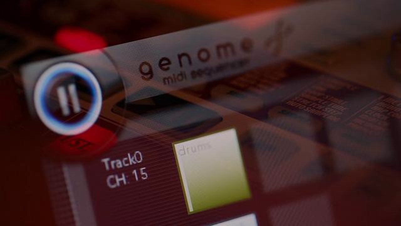 Secuenciador MIDI Genome para Apple iPad