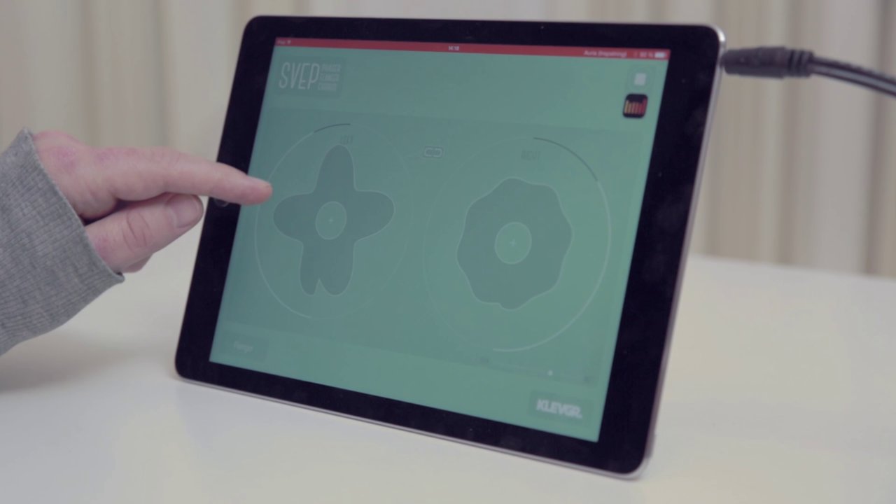 Klevgränd Svep, procesador multiefectos de modulación para Apple iPad