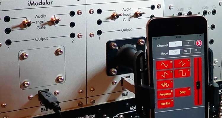 iModular, integra tu iPhone, iPad o iPod touch en sintetizadores modulares