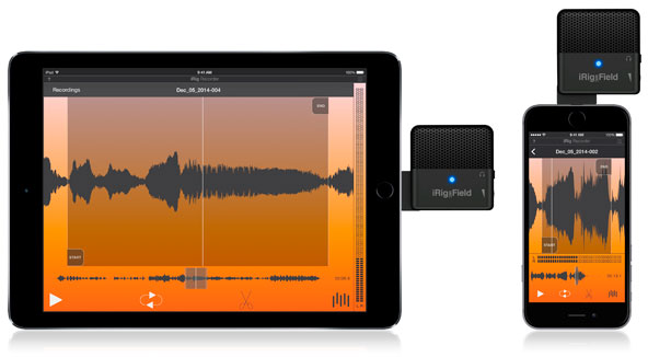 iRig Mic Field, micrófono para iPhone e iPad