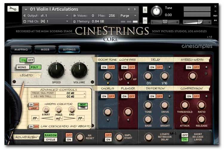 Los mecanismos de Round Robin hacen maravillas en Cinesamples CineStrings