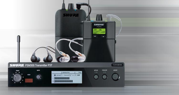 Shure PSM300, sistema de monitorización personal