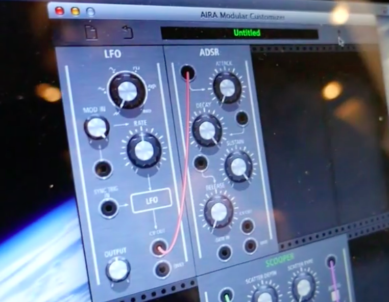 El software de patching virtual Aira Modular Customizer