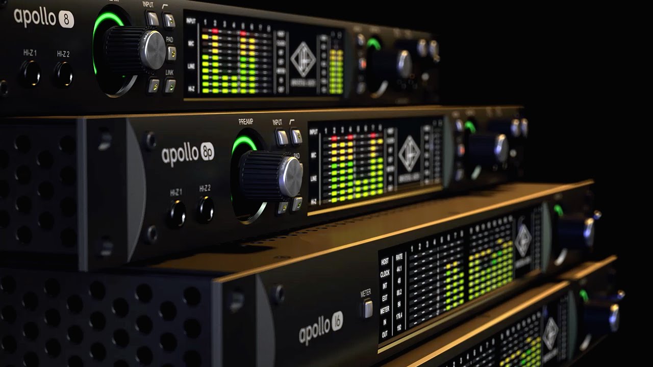 Universal Audio Apollo, interfaces DSP renovados en 2015