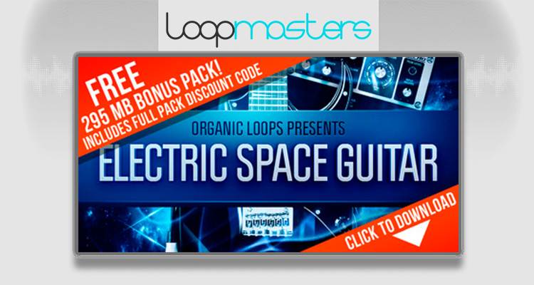 Sonidos gratis de guitarra eléctrica procesada de Loopmasters