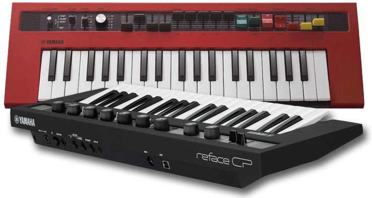 Yamaha Reface CP e YC, miniteclados con pianos y órganos añejos