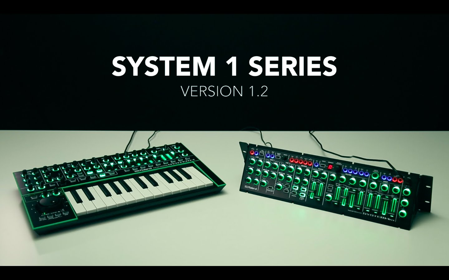 Roland System-1, actualización 1.2 con más formas de onda