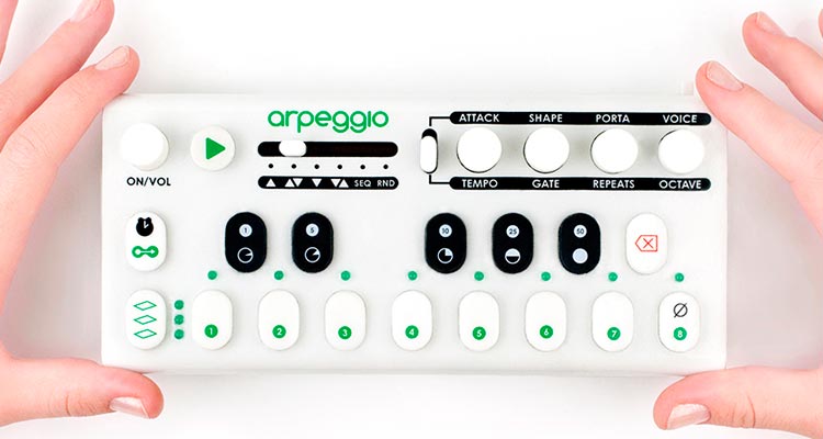 Sintetizador hardware Arpeggio, dinamiza tus melodías y experimenta