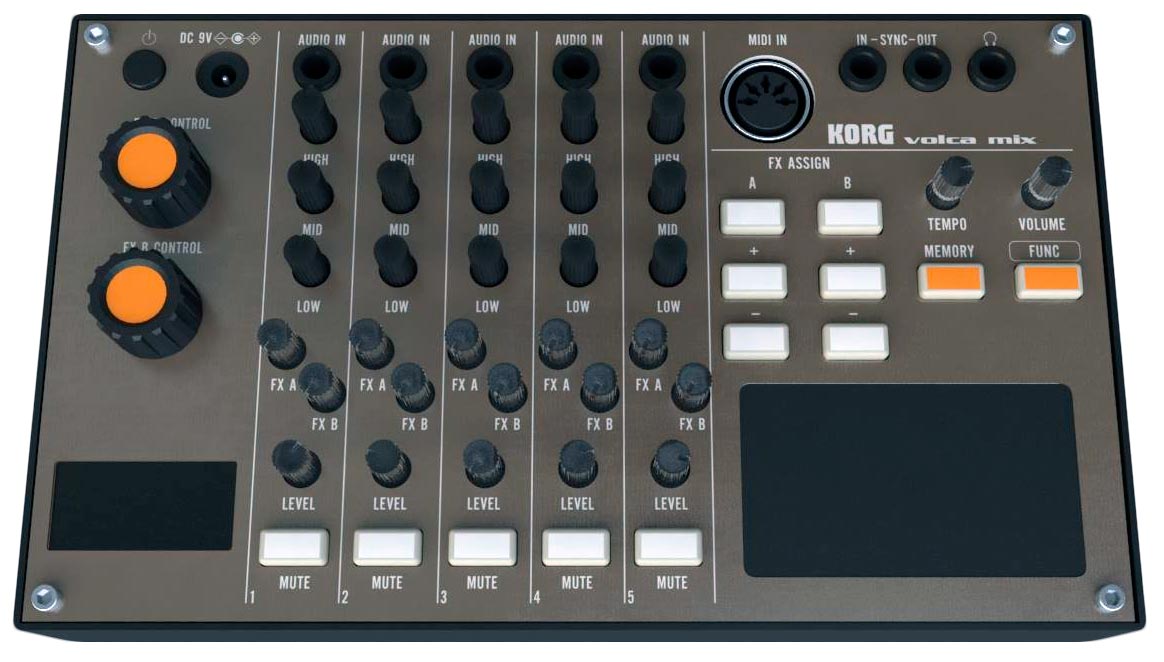 Falso, error: Volca Mix, sin Korg por delante