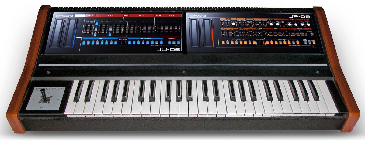 Roland Boutique JP-08 y JU-06: montaje figurado