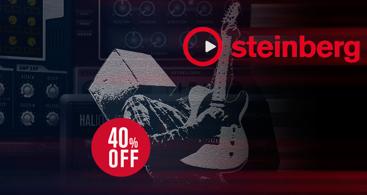Steinberg Black Friday: ahorra un 40% en instrumentos VST y herramientas de producción
