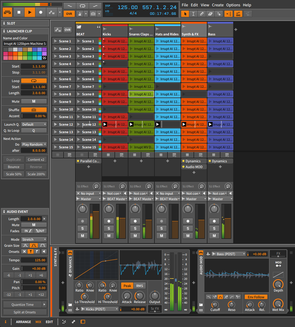 Bitwig generator